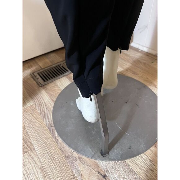 Elm Design by Matthildur European Black Ankle Zip Pants W/ Stretch Panel Size P - Picture 6 of 8